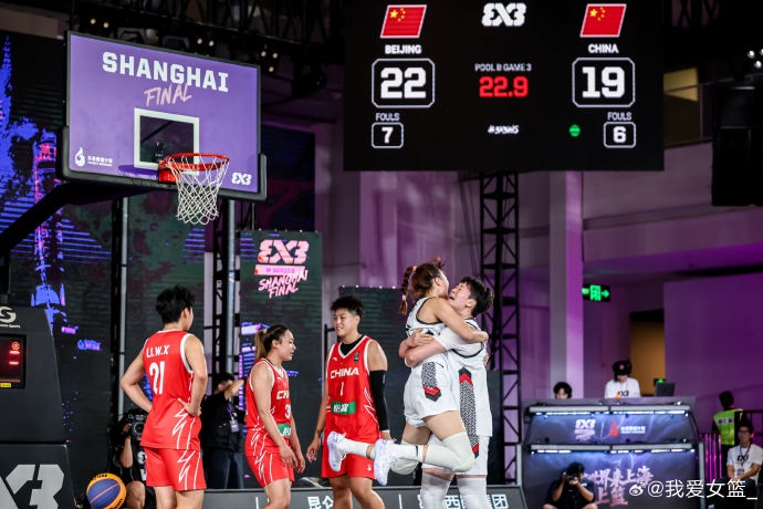 FIBA3x3女子系列赛全球总决赛：北京队进入六强 中国队无缘四强